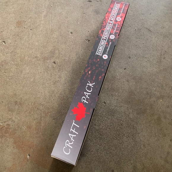 Diamond painting kit peacock picture. Large new in box. Everything included - Picture 2 of 2